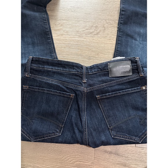 Mavi Matt Dark Wash Straight Leg Denim Jeans Men Size 30x30 - Picture 4 of 7